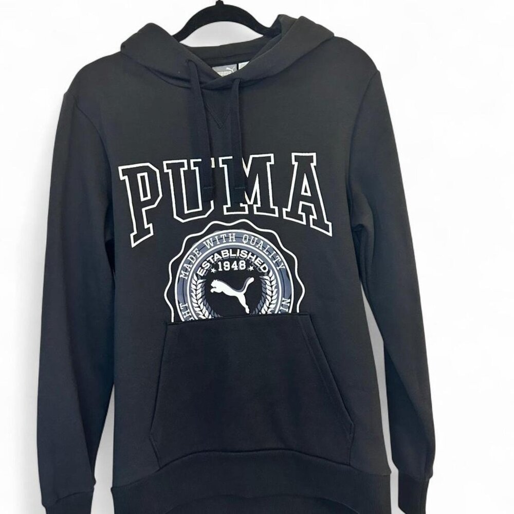 Men's Black Puma Sweatshirt